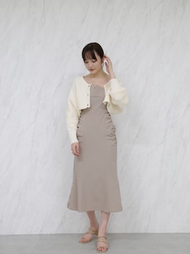 藤井さん(レディース・166cm)の冬コーディネート