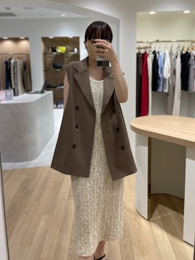 藤井さん（レディース・166cm）の春コーディネート