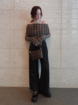 藤井さん（レディース・167cm）の夏コーディネート