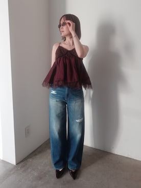藤井さん（レディース・167cm）の夏コーディネート