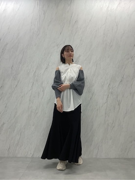 藤井さん(レディース・166cm)の秋コーディネート