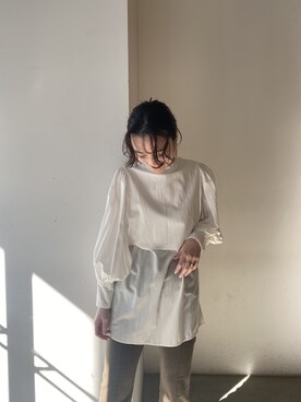 藤井さん（レディース・166cm）の冬コーディネート