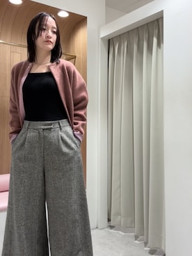 藤井さん(レディース・166cm)の冬コーディネート