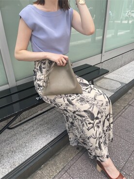 藤井さん（レディース・166cm）の夏コーディネート