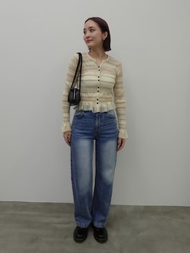 藤井さん(レディース・167cm)の秋コーディネート