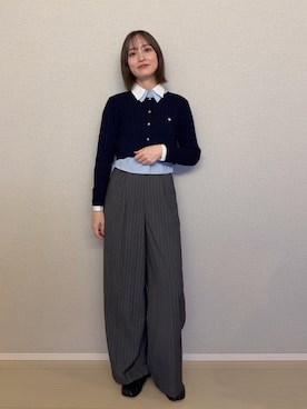 「LAGUNAMOON（ラグナムーン）のアイテム（シャツ/ブラウス）」を使った、藤井さん（レディース・167cm）の夏コーディネート