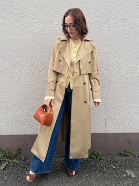 藤井さん（レディース・167cm）の冬コーディネート