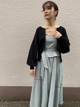 藤井さん(レディース・166cm)の冬コーディネート