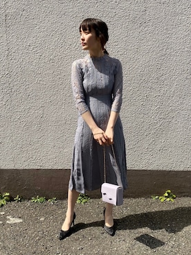 藤井さん(レディース・166cm)の春コーディネート