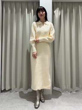 藤井さん（レディース・166cm）の秋コーディネート