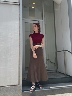 藤井さん（レディース・166cm）の夏コーディネート