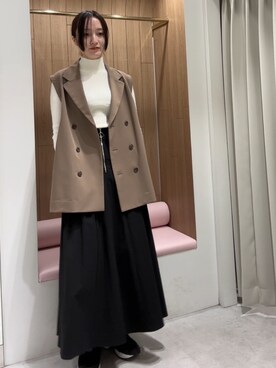 藤井さん（レディース・166cm）の冬コーディネート