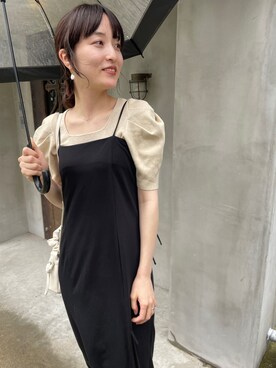 藤井さん(レディース・166cm)の春コーディネート