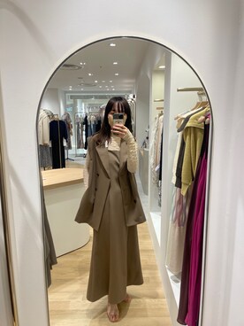 藤井さん（レディース・166cm）の春コーディネート