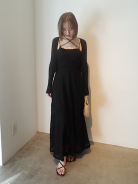 藤井さん(レディース・167cm)の夏コーディネート