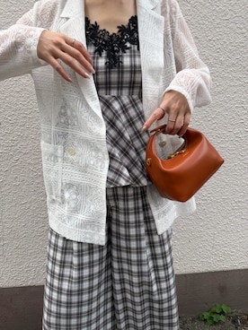 藤井さん（レディース・167cm）の冬コーディネート