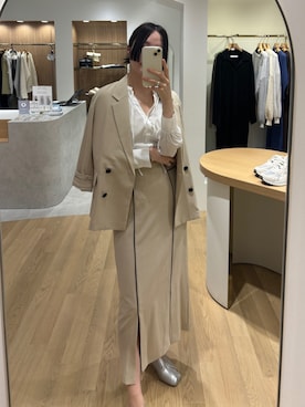 藤井さん（レディース・166cm）の春コーディネート