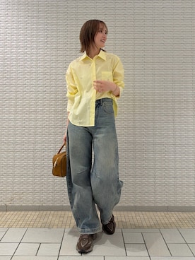 「LAGUNAMOON（ラグナムーン）のアイテム」を使った、藤井さん（レディース・167cm）の秋コーディネート