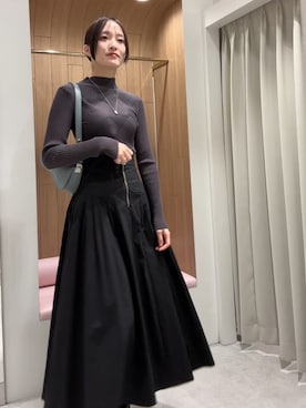 藤井さん（レディース・166cm）の冬コーディネート