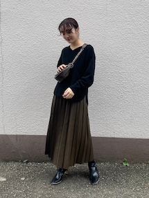 新品定価16,500円LAGUNAMOONフェイクレザープリーツロングスカート 新品定価16,500円LAGUNAMOONフェイクレザープリーツロングスカート