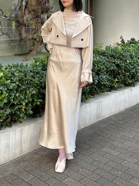 藤井さん（レディース・166cm）の秋コーディネート