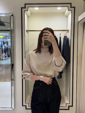藤井さん(レディース・166cm)の秋コーディネート
