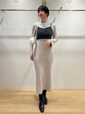 藤井さん（レディース・166cm）の秋コーディネート