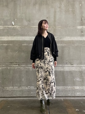 藤井さん（レディース・166cm）の夏コーディネート