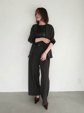 藤井さんのコーディネート