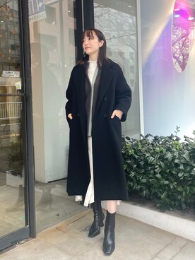 藤井さん(レディース・166cm)の冬コーディネート