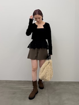 藤井さん(レディース・167cm)の夏コーディネート