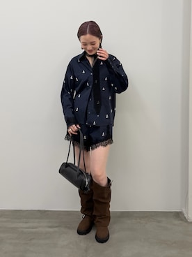 藤井さん（レディース・167cm）の秋コーディネート