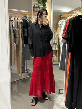 藤井さん(レディース・166cm)の冬コーディネート