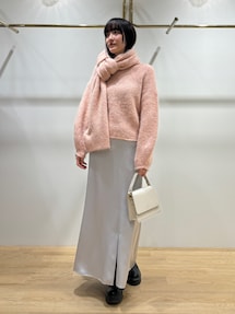【最終値引価格】【ネット完売品】ラグナムーン アルパカシャギーニットプルオーバー アルパカシャギーニットプルオーバー｜ラグナムーン（LAGUNAMOON