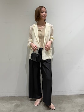 藤井さん(レディース・167cm)の夏コーディネート