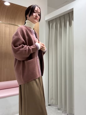 藤井さん（レディース・166cm）の冬コーディネート