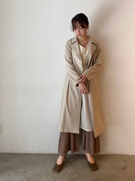 藤井さん（レディース・166cm）の秋コーディネート