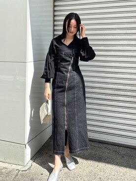 藤井さん(レディース・166cm)の春コーディネート