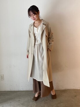 藤井さん（レディース・166cm）の冬コーディネート