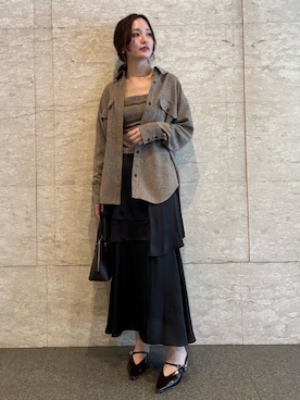 藤井さん（レディース・167cm）の秋コーディネート