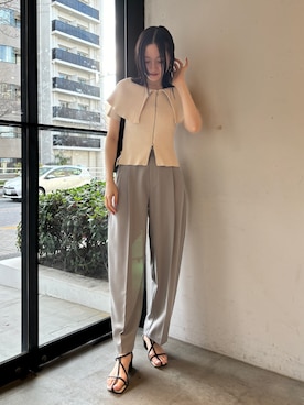 藤井さん（レディース・166cm）の春コーディネート