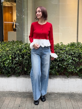 藤井さん(レディース・167cm)の夏コーディネート