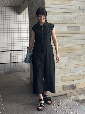 藤井さん(レディース・166cm)の夏コーディネート