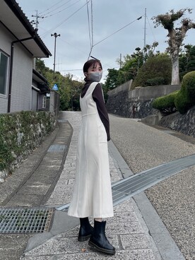 藤井さん（レディース・166cm）の秋コーディネート