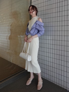 藤井さん(レディース・167cm)の秋コーディネート