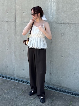 藤井さん（レディース・167cm）の夏コーディネート