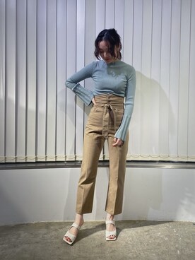 藤井さん（レディース・166cm）の冬コーディネート