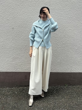 藤井さん(レディース・166cm)の秋コーディネート