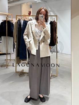 藤井さん（レディース・167cm）の冬コーディネート