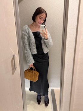 藤井さん（レディース・167cm）の冬コーディネート